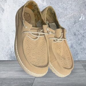 NWT Hey Dude Cognac Wendy Fort Worth size 9